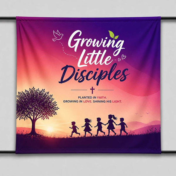 Church Sanctuary Eco-Friendly 600D Banner