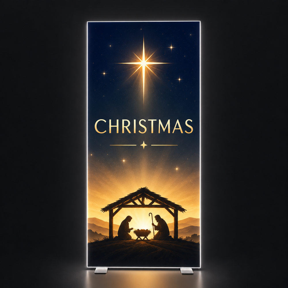 Church Sanctuary Slim Lightbox Frame