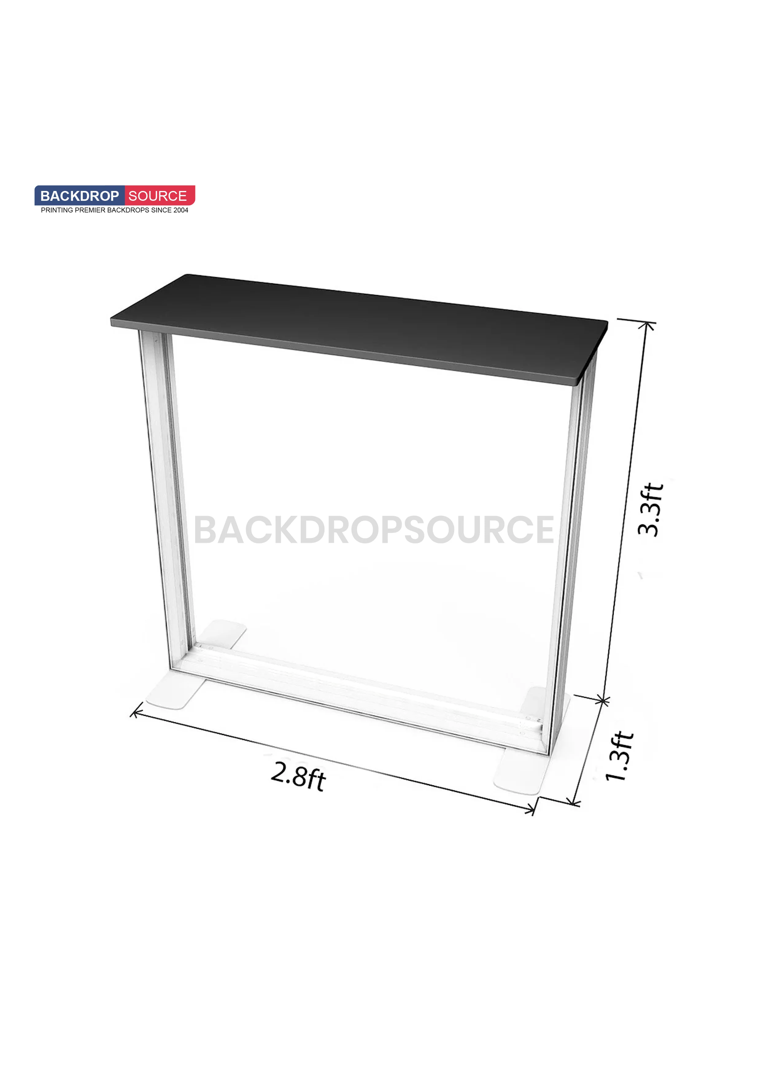 SEG Display Counter - 3.3ft H