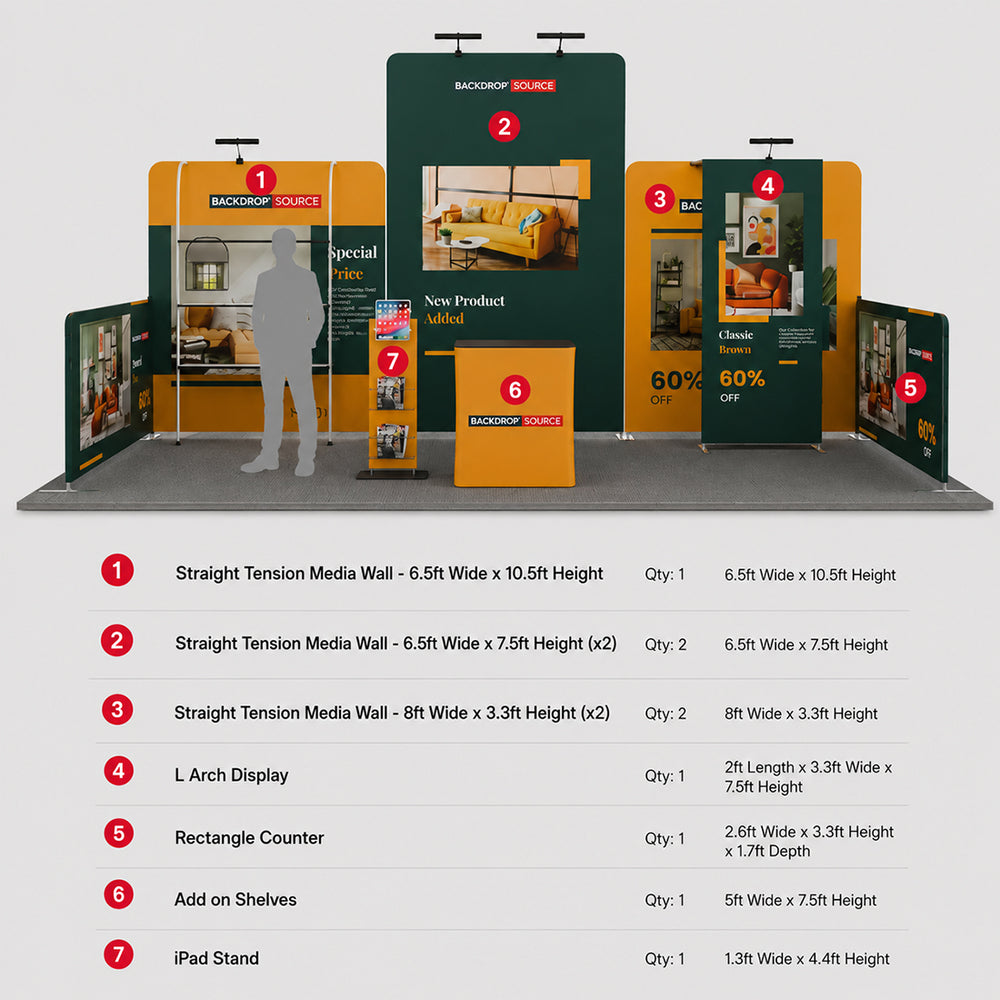 Seamless Displays for Impactful Exhibitions