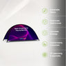 Semi-Circle Fabric Pop Up Banners  (Double Side Printed)