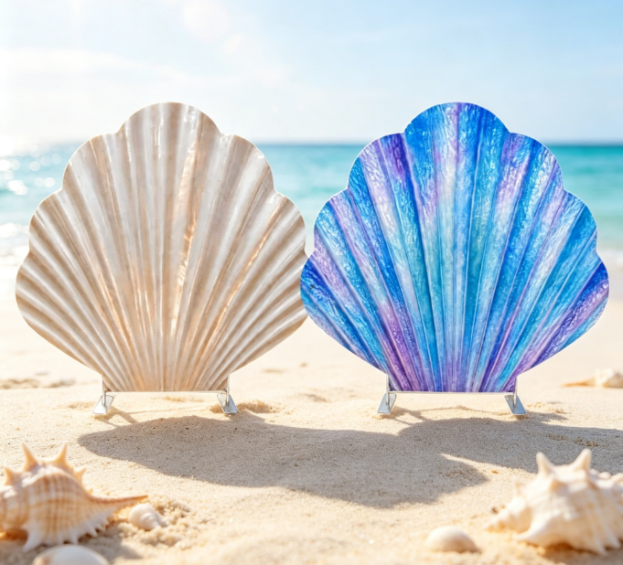 Shell-Shaped Party Backdrop