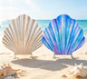 Shell-Shaped Party Backdrop