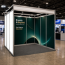 Shell Scheme Exhibition Graphics for 10ft Wide x 10ft Depth Booth