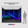 Shell Scheme Exhibition Graphics for 10ft Wide x 10ft Depth Booth