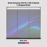 Shell Scheme Exhibition Graphics for 10ft Wide x 10ft Depth Booth