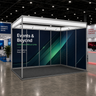 Shell Scheme Exhibition Graphics for 13.2ft Wide x 10ft Depth Booth