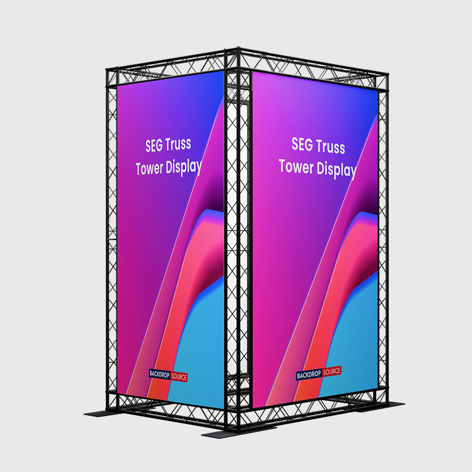 Modular SEG Truss Tower Display