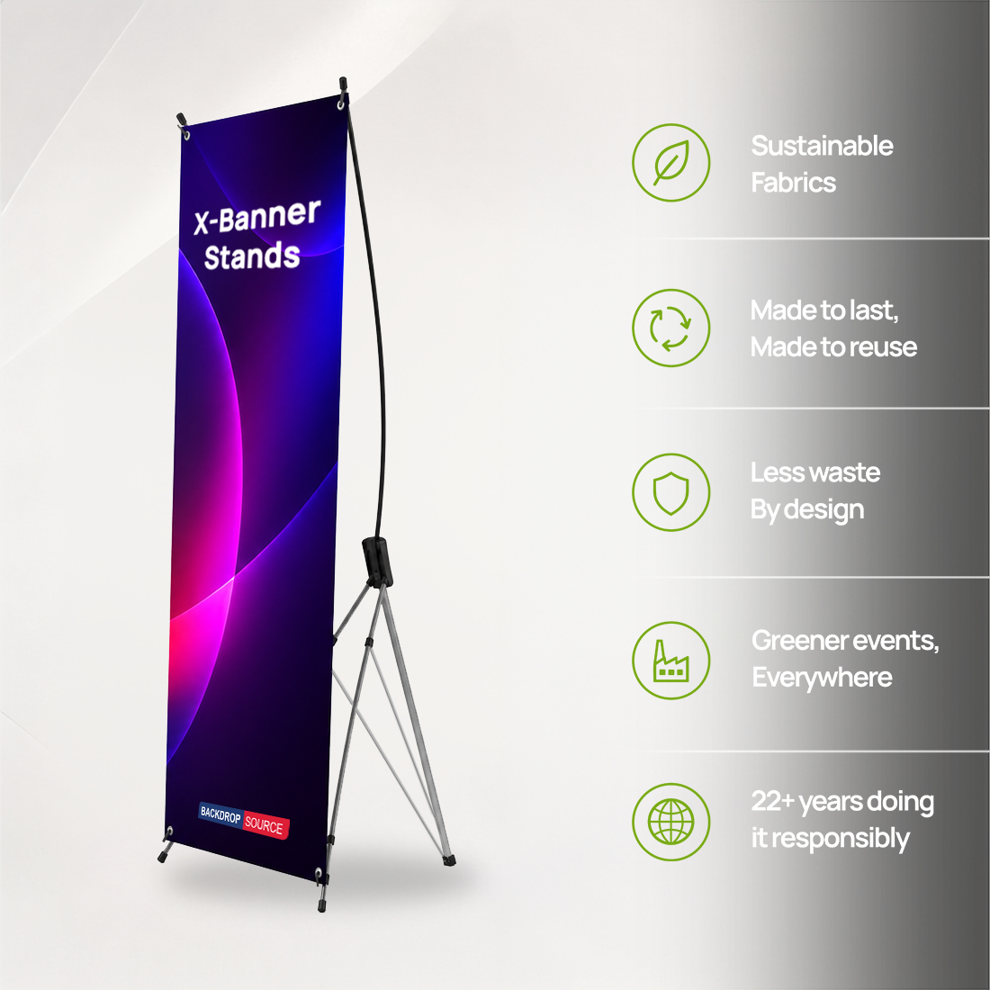 Fabric X-Banner Stands