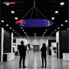 Sky Tube Ellipse Hanging Banner - Face Down