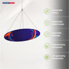 Sky Tube Ellipse Hanging Banner - Face Down