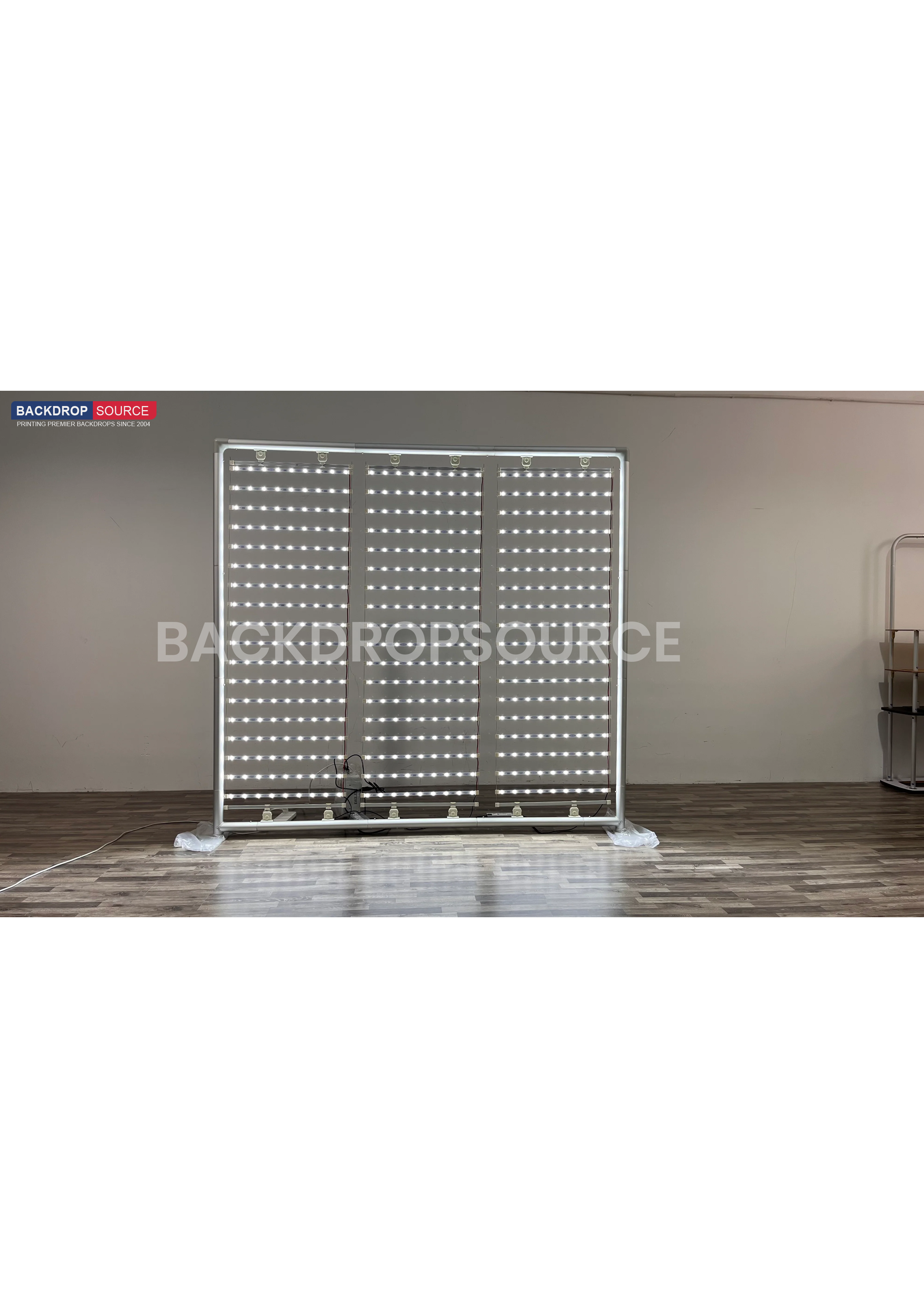 Slim Fabric LED Backlit Exhibition Wall