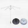 Square Market Umbrellas With Valances  – 9.8ft x 9.8ft