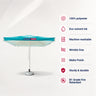 Square Market Umbrellas With Valances  – 9.8ft x 9.8ft