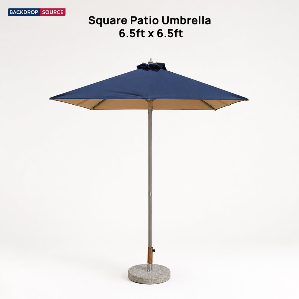 Square Patio Umbrella – 6.5ft x 6.5ft