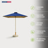 Square Patio Umbrella – 6.5ft x 6.5ft