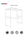 Square Shape Tension Fabric Display Arch Stand