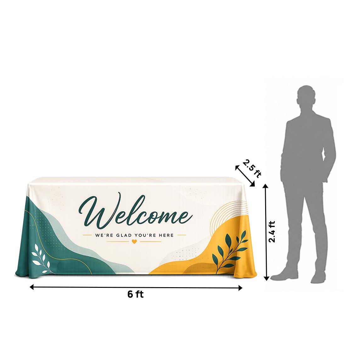 Church Standard Check-In Table Cover