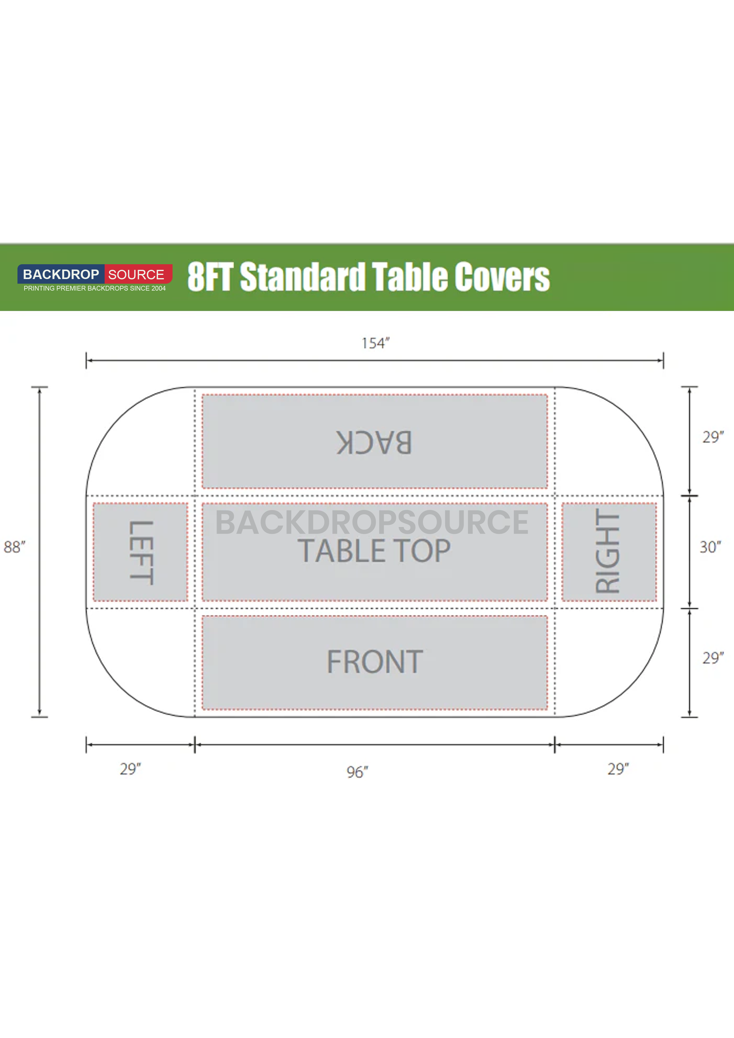 Standard Table Covers