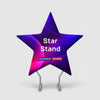 Star-Shaped Pentagram Event Backdrop Wall