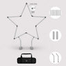Star-Shaped Pentagram Event Backdrop Wall