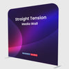 Straight Tension Fabric Backdrop Media Wall