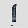 Church Straight Feather Wayfinding Flag