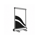 Retractable Fabric Banner Stands