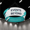 Tapered Round Hanging Display