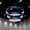 Tiered Circle Hanging Banner