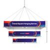 Tiered Square Hanging Banner