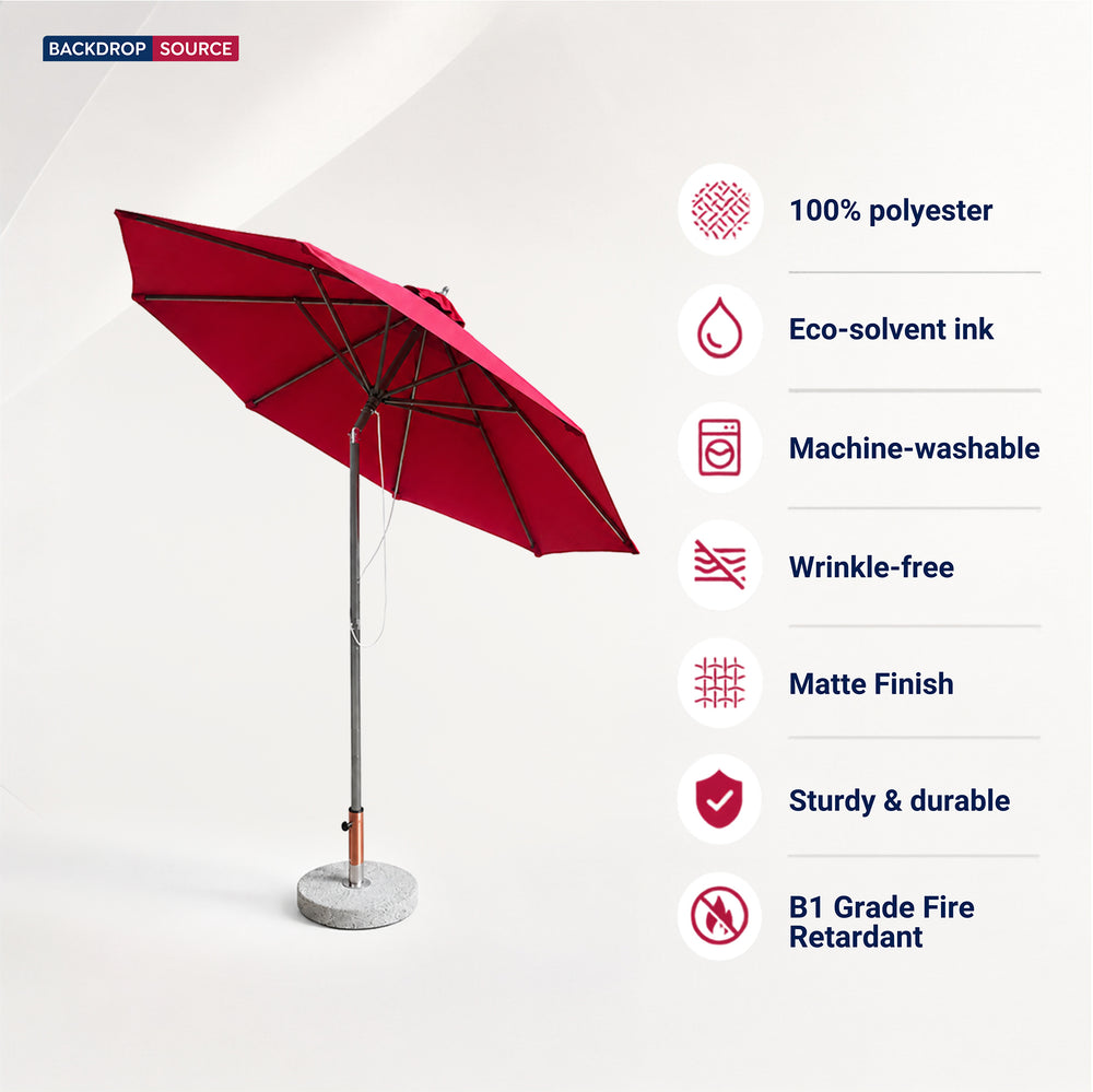 Tilting Patio Umbrellas – 8.8ft x 8.8ft