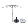 Tilting Patio Umbrellas (Iron Frame) – 8.8ft x 8.8ft
