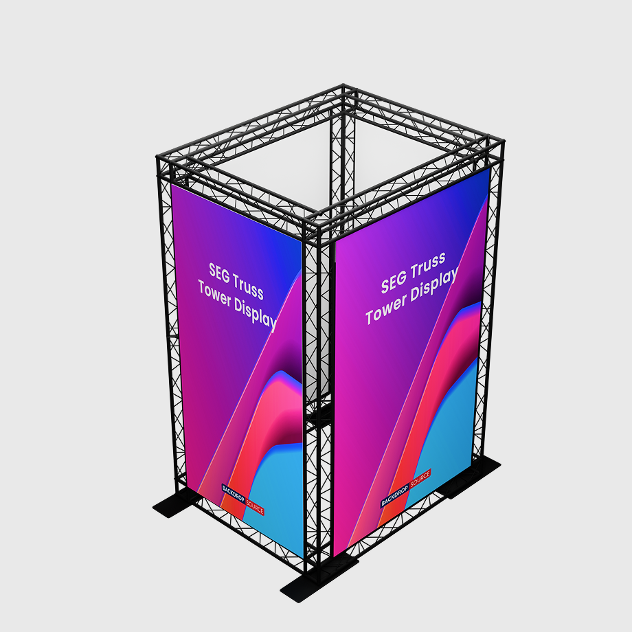 Modular SEG Truss Tower Display