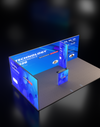 Espositore modulare SEG Lightbox da 20 piedi per fiere - Modello 5