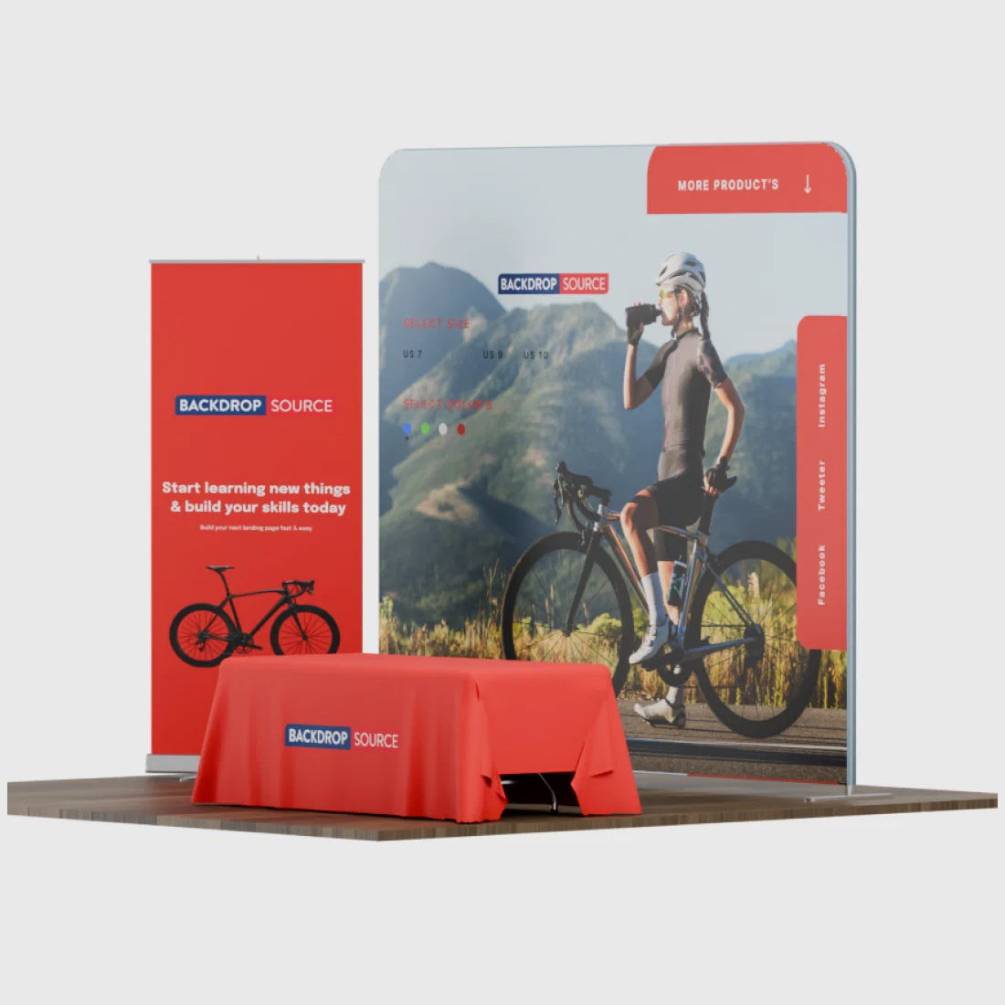Paquetes de stands para ferias comerciales