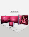 Espositore modulare SEG Lightbox da 20 piedi per fiere - Modello 5