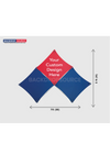 Small Triangular Fabric GeoMetrix Pop Up Grid Display