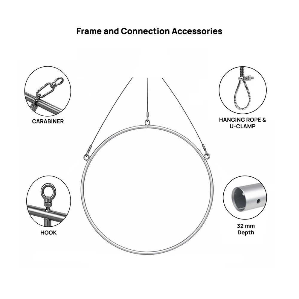 Vertical Hanging Disc Banner
