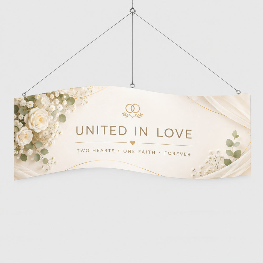 Church Wave Hanging Banner