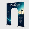 Church Welcome Arch Fabric Display