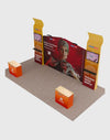 Portable Exhibit Display 20ft x 10ft - Model 22