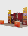 Portable Exhibit Display 20ft x 10ft - Model 22