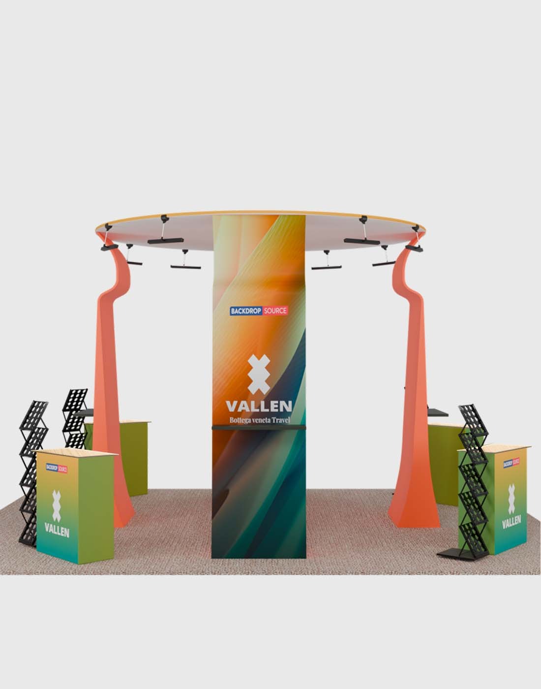 Modular Booth Kits 20ft x 20ft - Model 13