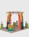 Modular Booth Kits 20ft x 20ft - Model 13