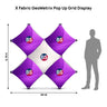 X Fabric GeoMetrix Pop Up Grid Display
