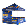 10ft x 10ft Custom Event Tent with Folding Counter Table