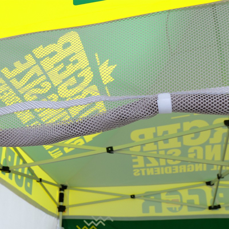 10ft x 10ft Fabric Food Booth Canopy Tent