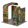 Magnetic Fabric Banner Stand & L-Shaped Display Exhibition Kit with Pop-Up Booth - angled view