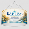 Church Sanctuary Circle Hanging Banner